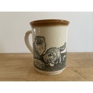Vintage Biltons Persian Cat Stoneware Coffee Mug Coloroll England World Bazaar